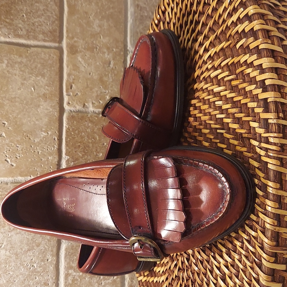 Gh Bass & Co original buckle loafers | 9N |  cordovan leather